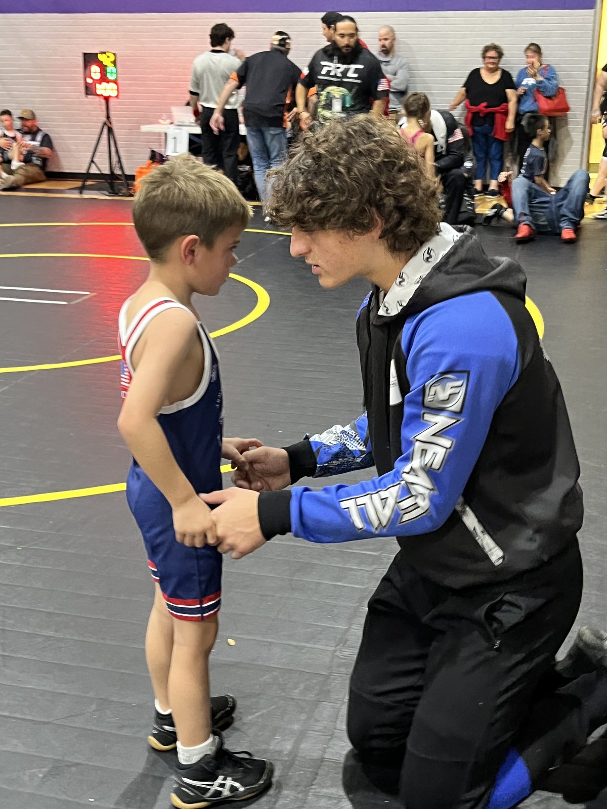 ACWA wrestler training session 262